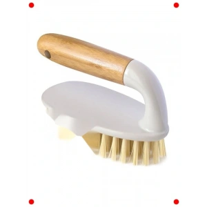 Bambu Saplı Bej Tezlik Fırçası
