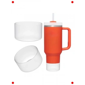 Bardak Altı Silikon Koruyucu Kılıf Beyaz Kaydırmaz