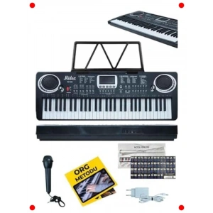 Başlangıç Seviyesi 61 Tuşlu Org (Notalık ve Adaptörlü)