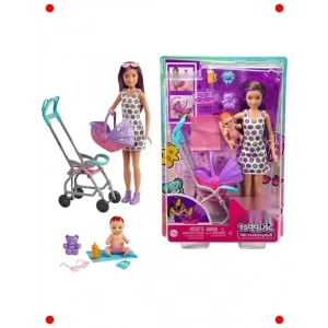 Bebek Bakıcısı Temalı Oyun Seti - Bebek & Araba