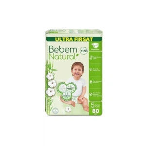 Bebek Bezi 80 Adet | Rahat ve Emici Tasarım