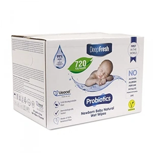 Bebek Islak Mendil, Alkolsüz ve Parabensiz 720 Yaprak
