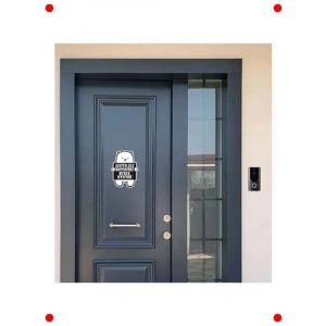 Bebek Uyuyor - Lütfen Zile Basmayın Ayıcık Sticker