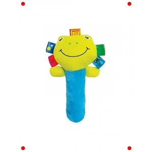 Bebekler İçin Yumuşak Çıngıraklı Kurbağa Oyuncak