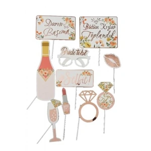 Bekarlığa Veda Partisi Konuşma Balonu Seti: 10lu