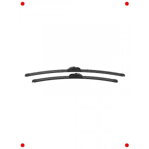 Belirli Model Uyumlu Aerodinamik Silecek Seti