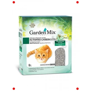 Bentonit Aktif Karbonlu Marsilya Sabunlu Kedi Kumu 6 L