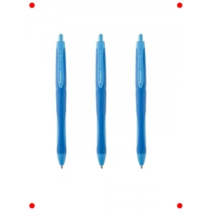 Berry Mavi Jel Kalem 0.7 mm 3lü Set