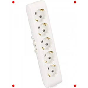 Beşli Topraklı Priz - Çocuk Korumalı