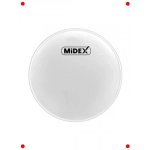 Beyaz 16 İnç Tom Davul Derisi - Güçlü ve Canlı Ses