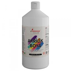 Beyaz Akrilik, 1000 gr, Çok Amaçlı Kullanım