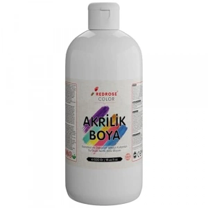 Beyaz Akrilik, 500 gram, Çok Amaçlı Kullanım