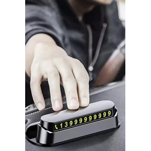 Beyaz Araç Parktel Numaratör, Kullanışlı Tasarım