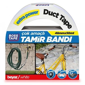 Beyaz Duct Tape, 48mm x 50mt