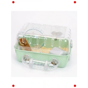 Beyaz Hamster Kafesi (40.5x29.5x22.5 cm)