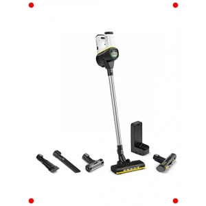 Beyaz Kablosuz Dikey Evcil Hayvan Süpürgesi