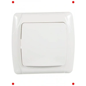 Beyaz Kapaklı beye Dayanıklı Topraklı Priz