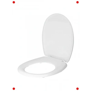 Beyaz Klozet Kapağı - Hızlı Kurulum