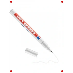 Beyaz Opak Boya Kalemi, 0.8 mm Yuvarlak Uç