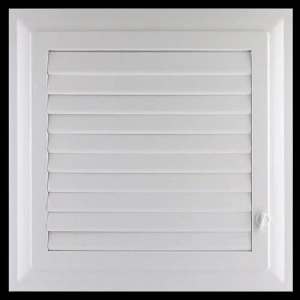 Beyaz Plastik Havalandırma Menfezi - 55x55 cm