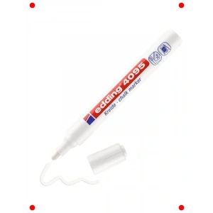 Beyaz Sıvı Tebeşir Kalemi - Yuvarlak Uç 2-3mm