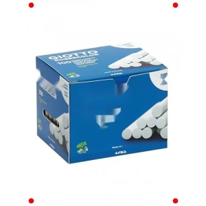 Beyaz Tozsuz Okul Tebeşiri 100lü Kutu - Yazı ve Çizim