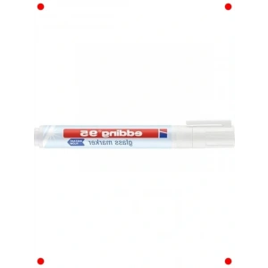 Beyaz Yuvarlak Uçlu Cam Kalemi, 1.5-3 mm