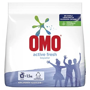 Beyazlar için Etkili Toz Deterjan, 1.5 kg