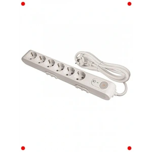 beye Dayanıklı 6lı Priz - 1.5 Metre Kablo