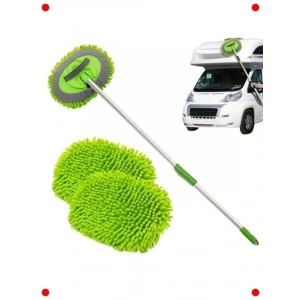 Bezli Oto Yıkama Mop Seti Yedekli