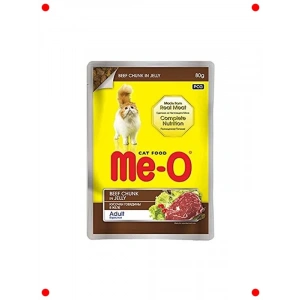 Biftekli Yetişkin Kedi Konservesi Jöle İçinde 80g