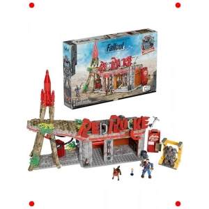 Bilim Kurgu Temalı Kırmızı Roket Yapım Seti