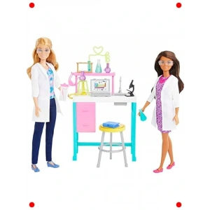 Bilim Laboratuvarı Seti - 2 Bebek ve Aksesuarlar