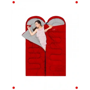 Birleştirilebilir 2 Kişilik Kamp Uyku Tulumu