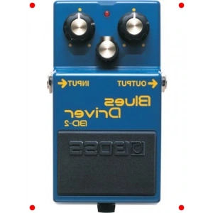 Blues Overive Gitar Pedalı - Mavi