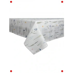 Botanik Desenli Şık Masa Örtüsü 150x250cm
