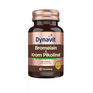 Bromelain ve Krom Pikolinat Desteği 60 Kapsül