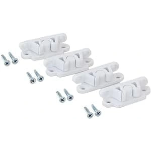 BS Sineklik Çıtçıtı 4 Adet (Beyaz)