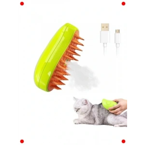 Buharlı Kedi Köpek Bakım Fırçası 3ü 1 Arada