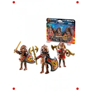 Burnham Raiders 3lü Çok Renkli Figür Seti