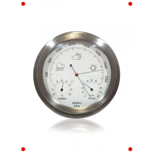 Büyük Beyaz Mekanik Barometre - Hava Durumu Takibi