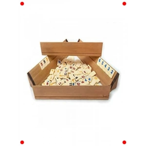 Büyük Boy Ahşap Okey Takımı