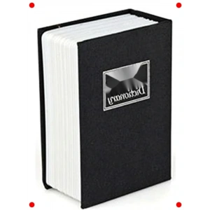 Büyük Siyah Kitap Görünümlü Gizli Kasa Kumbara