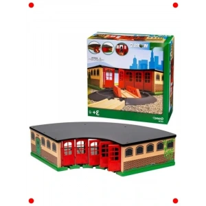 Büyük Tren Garı Seti - Çocuklar İçin Oyuncak Tren