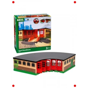 Büyük Tren Garı Seti - Çocuklar İçin Oyuncak Tren