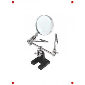 Büyüteçli Kart Tutucu ve Havya Sehpası