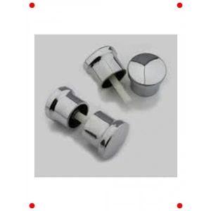 Cam Duşakabin Kapı Kolu (Krom, Ergonok Tasarım)