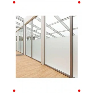 Cam Kumlama Görünümlü Dekoratif Folyo - 100 cm x 6 Metre