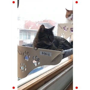 Cama Asılan Kedi Yatağı: Güçlü Vantuzlu