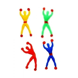 Cama Yapışan Örümcek Adam Seti, 4lü Eğlenceli Oyun Seti